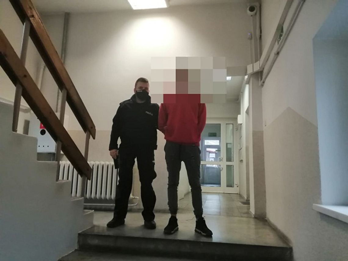 17-latek z Leśnej ukrywał się przed policją