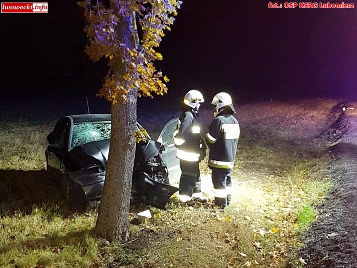 4 osoby ranne w nocnym wypadku na DK30