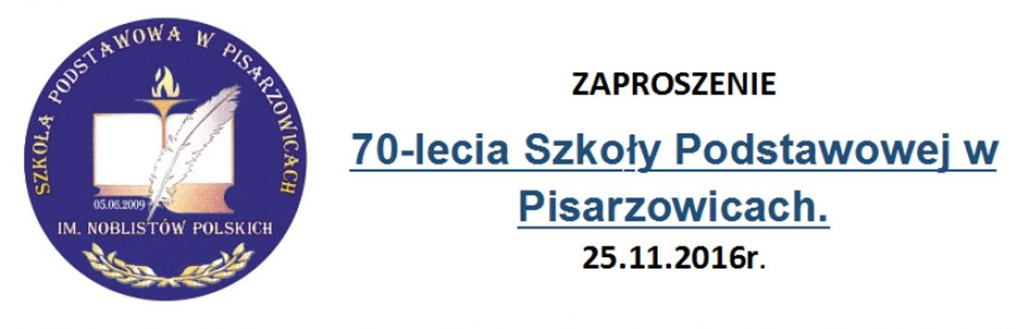 70-lecie Szkoły Podstawowej w Pisarzowicach