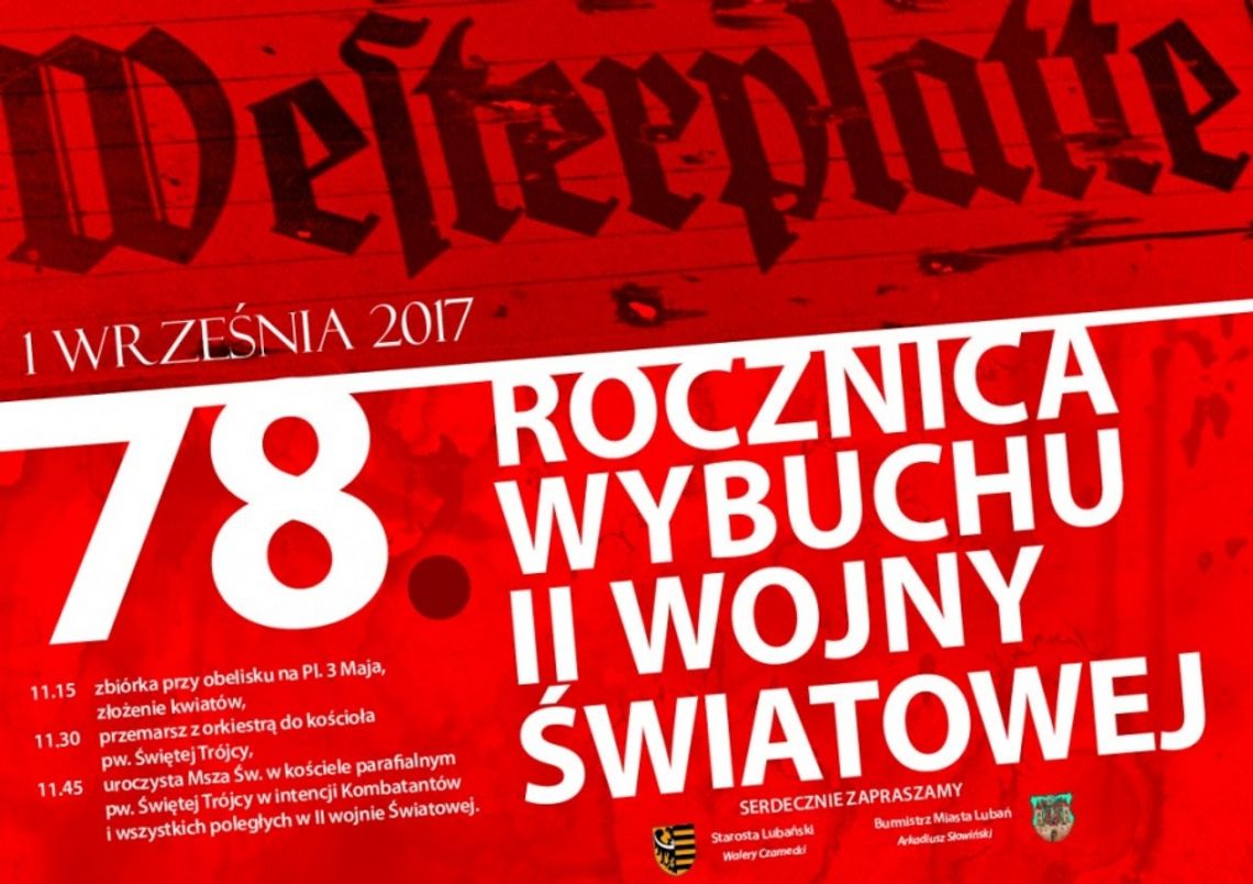 78. rocznica wybuchu II wojny światowej