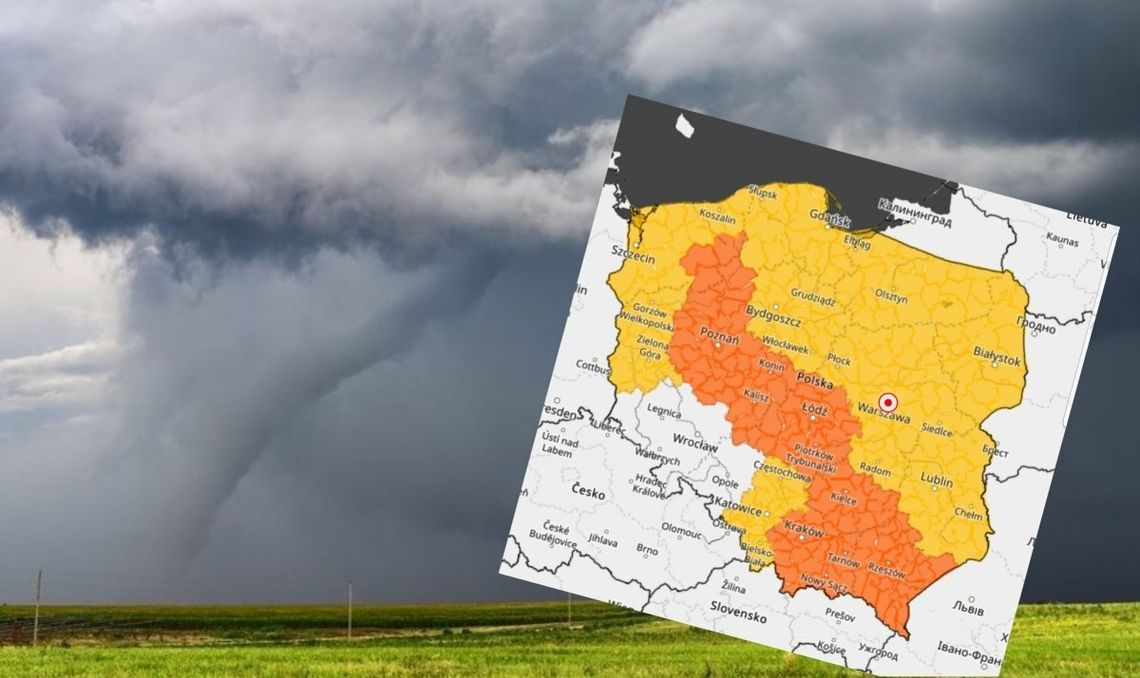 Burza dała się we znaki w okolicach Bolesławca, dziś niemal w całej Polsce niespokojnie
