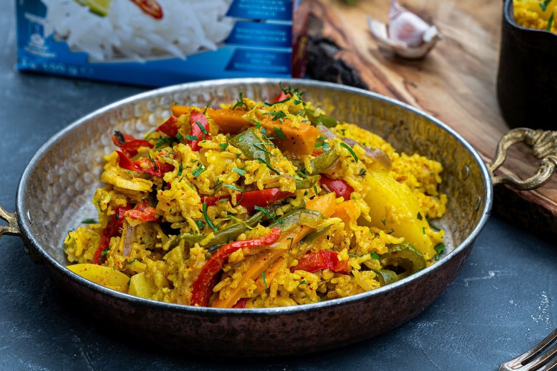 Byriani - klasyczne danie kuchni indyjskiej