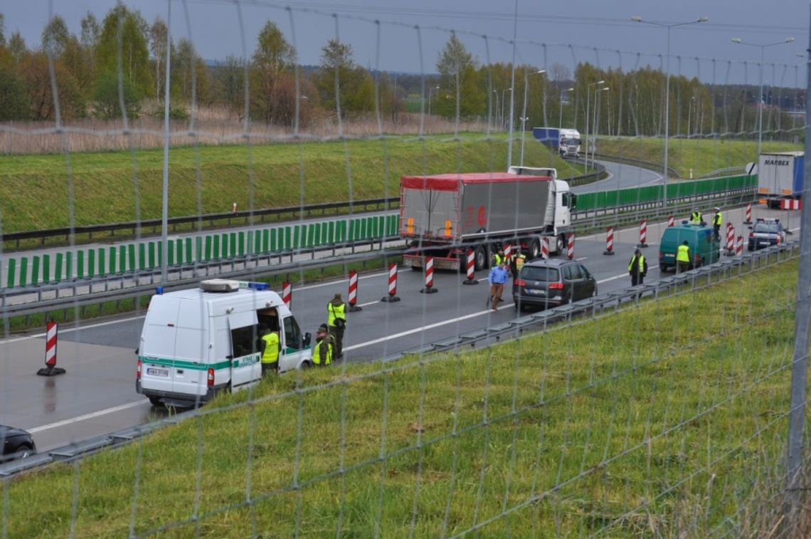 Ćwiczenia na autostradzie A4