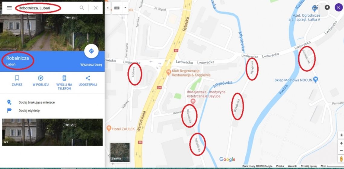 Czy Google Maps zwariowało?