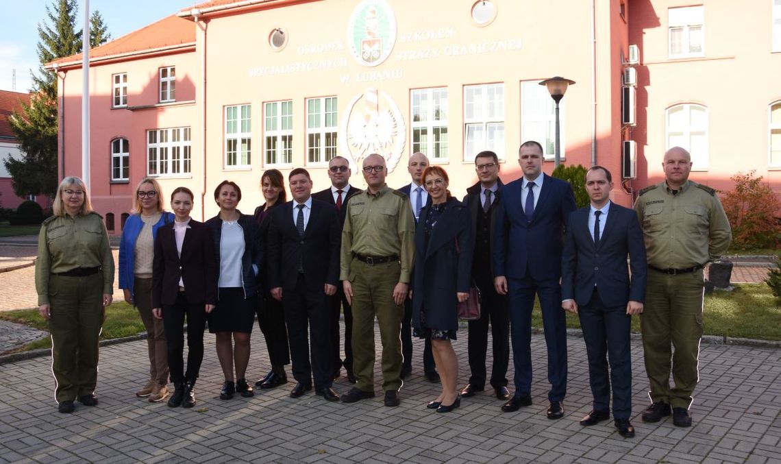 Delegacja z Białorusi w OSS SG w Lubaniu