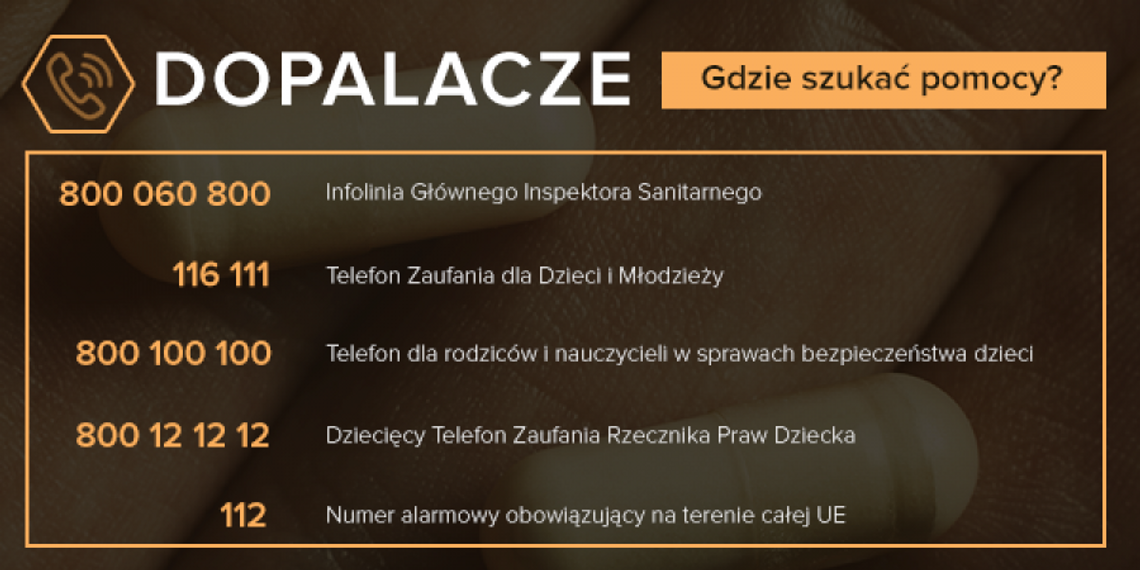 Dopalacze. Gdzie szukać pomocy?