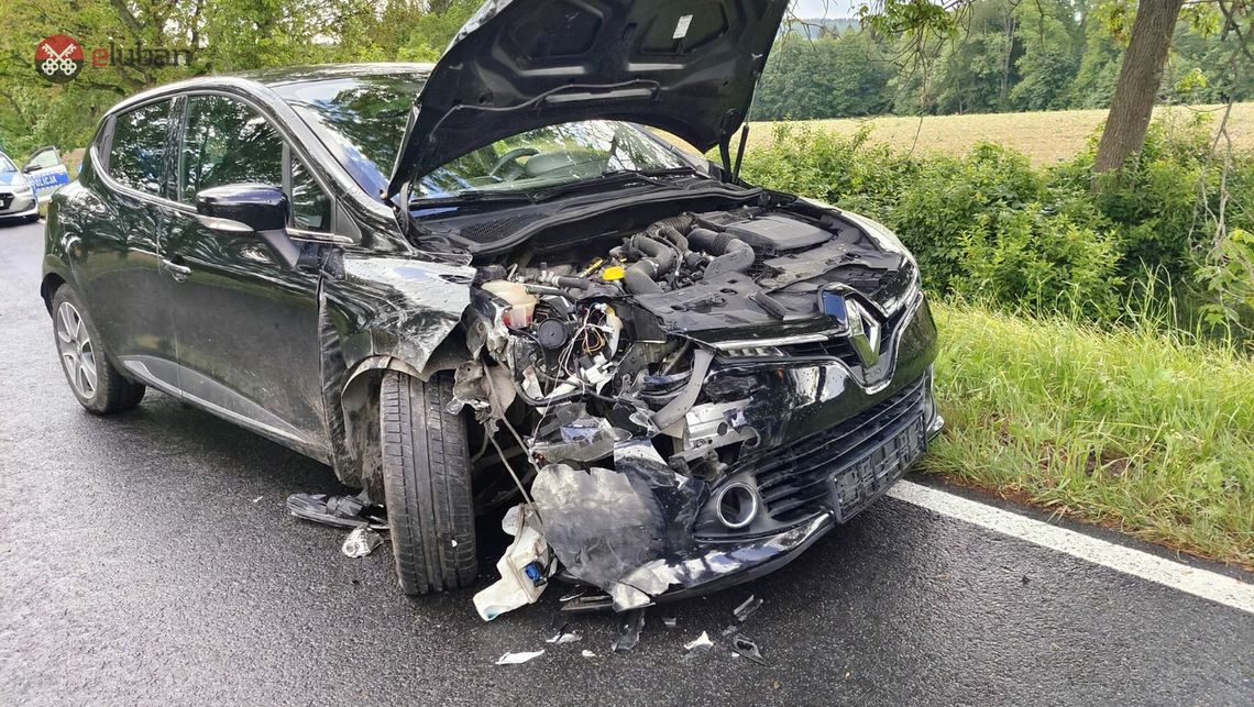 Dwie sobotnie kolizje na drodze Leśna - Platerówka