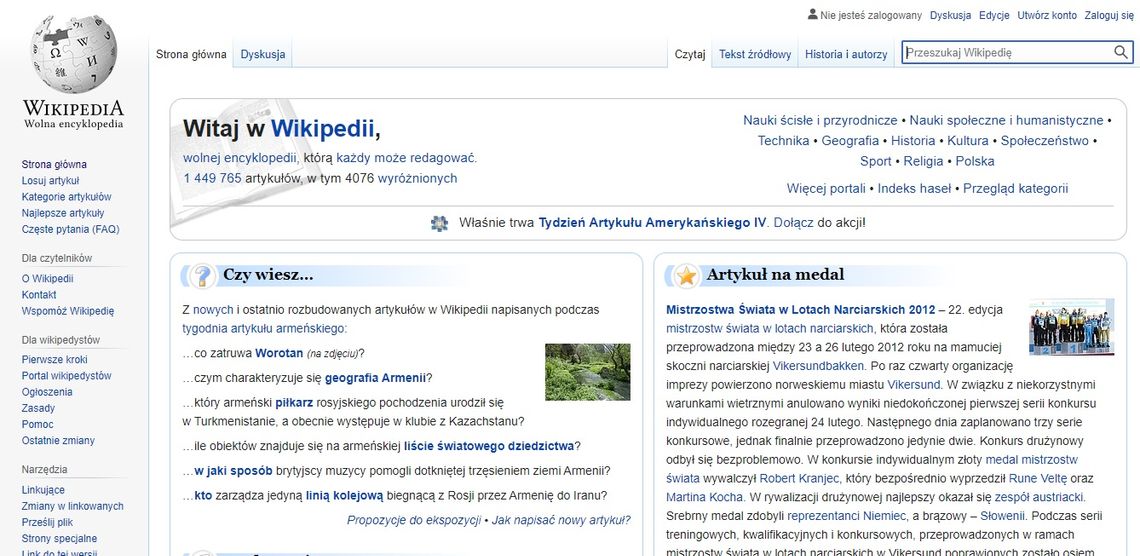 Dziś Dzień Wikipedii 