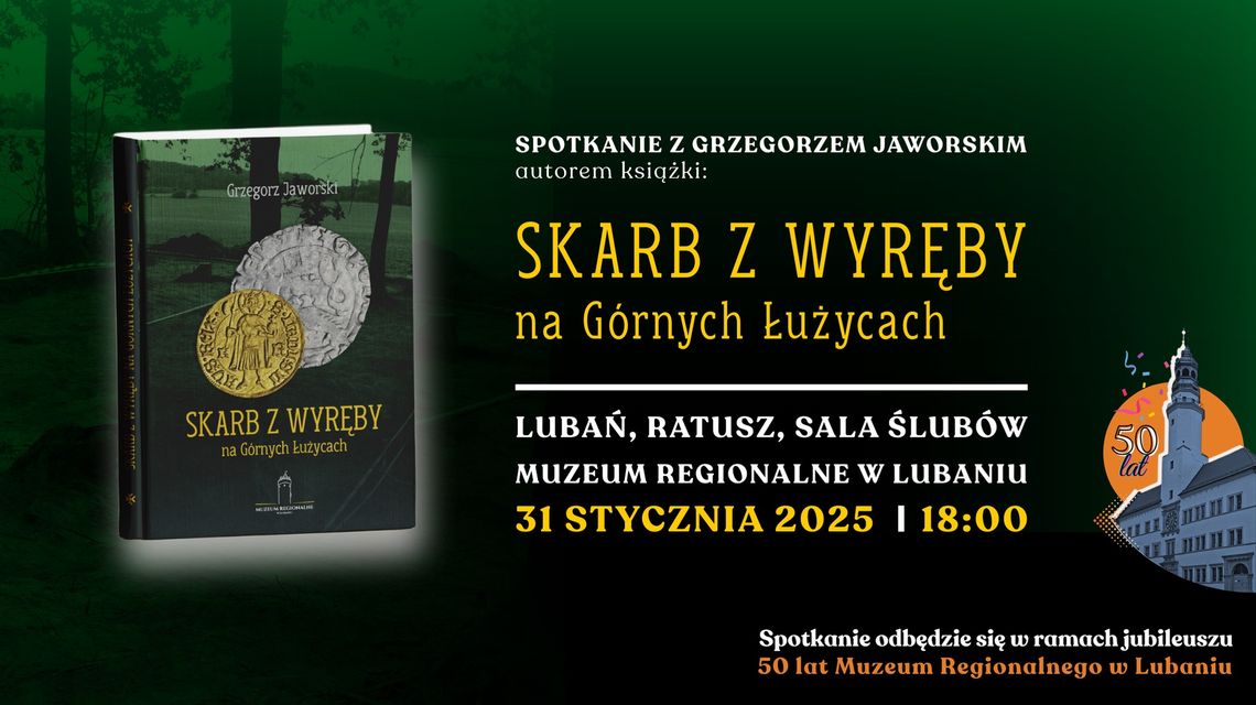 Dziś premiera książki "Skarb z Wyręby na Górnych Łużycach"