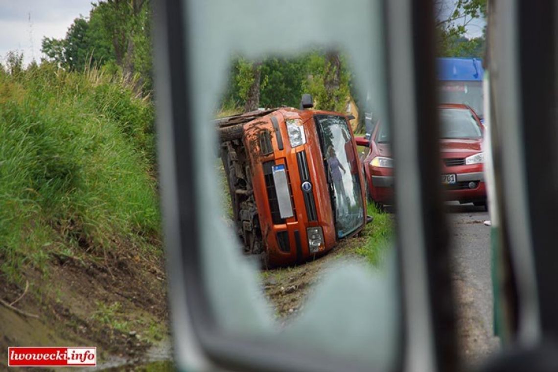 Efekty wyprzedzania - kolizja z udziałem autobusu