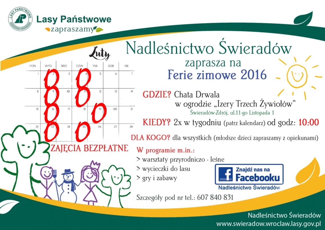 Ferie z Nadleśnictwem Świeradów