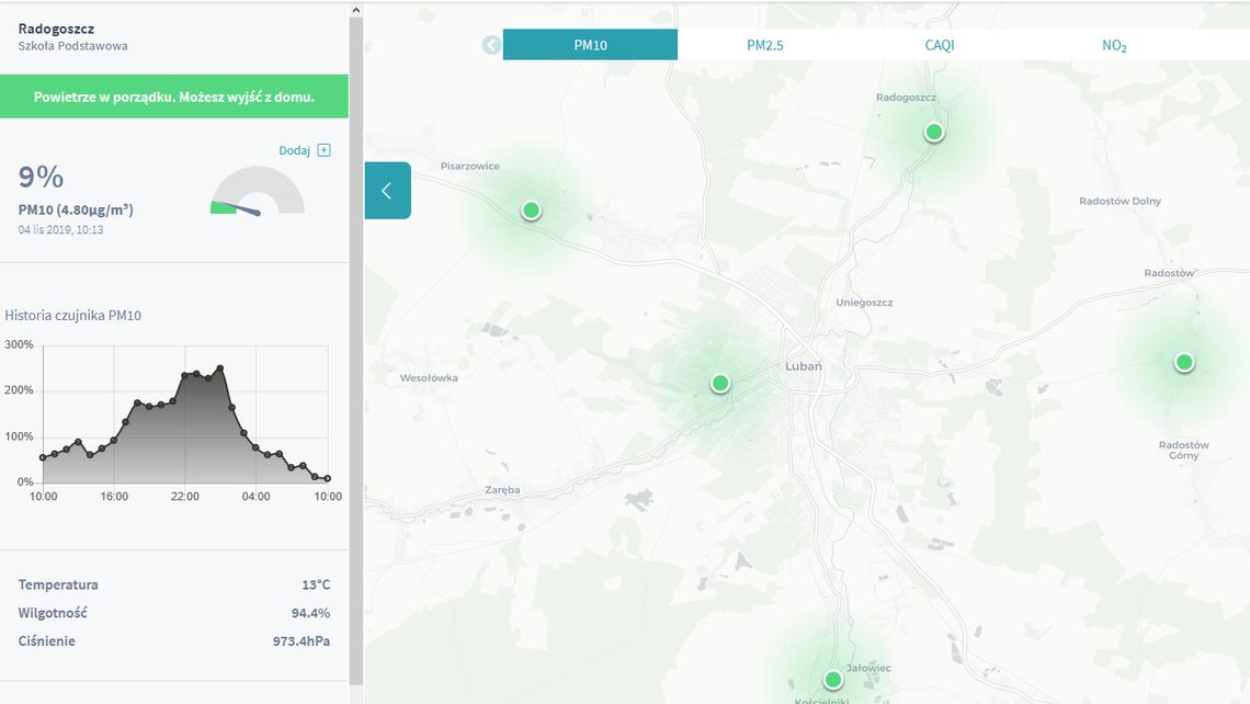 Gmina Lubań monitoruje jakość powietrza
