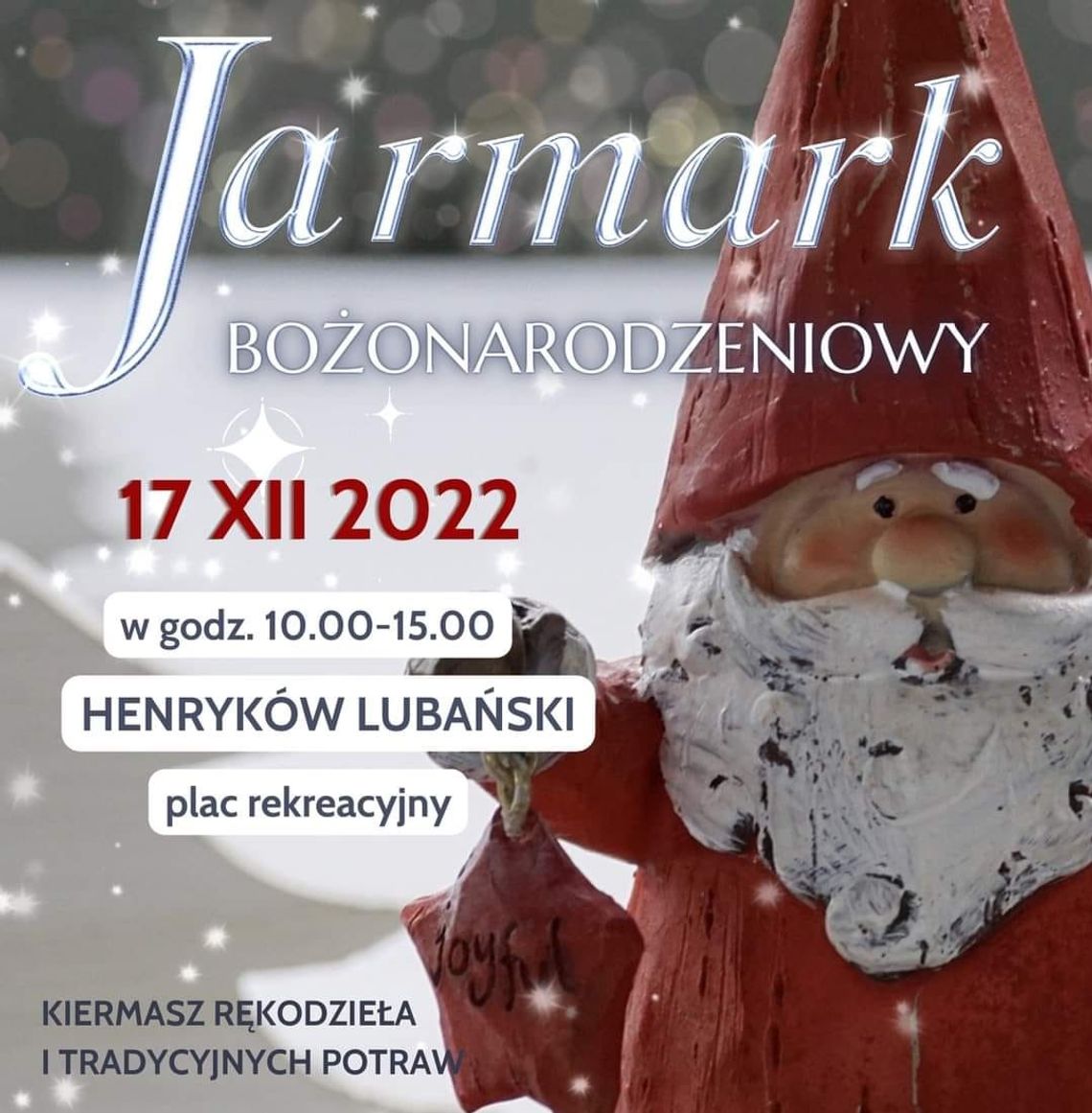 W sobotę Gmina Lubań zaprasza na Jarmark Bożonarodzeniowy