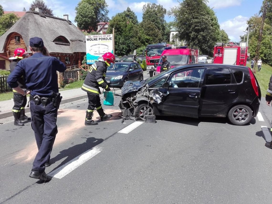 Groźny wypadek w Świeradowie-Zdroju