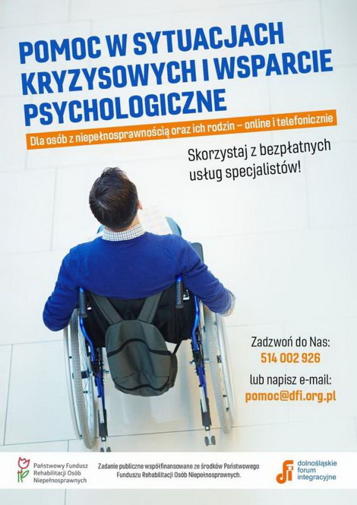Informacja dla osób z niepełnosprawnością