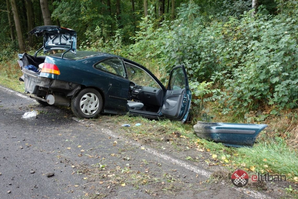 Kolejny wypadek na łączniku