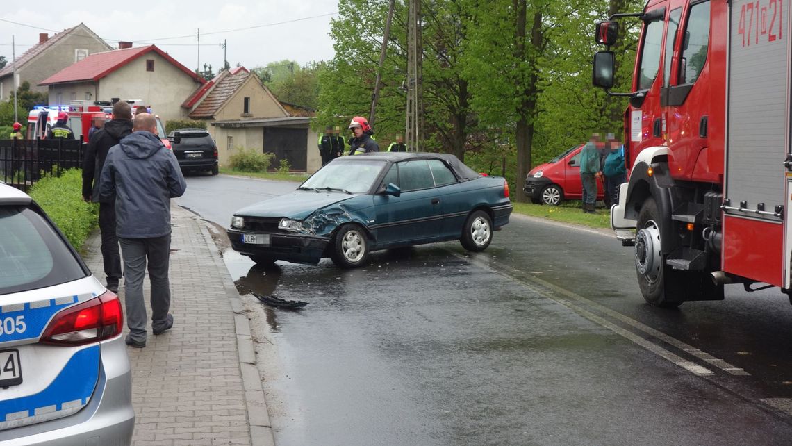 Kolizja w Siekierczynie