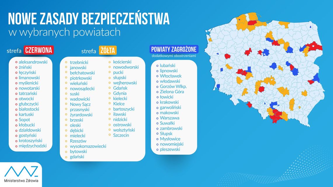 Koronawirus. Powiat lubański trafił na listę powiatów zagrożonych