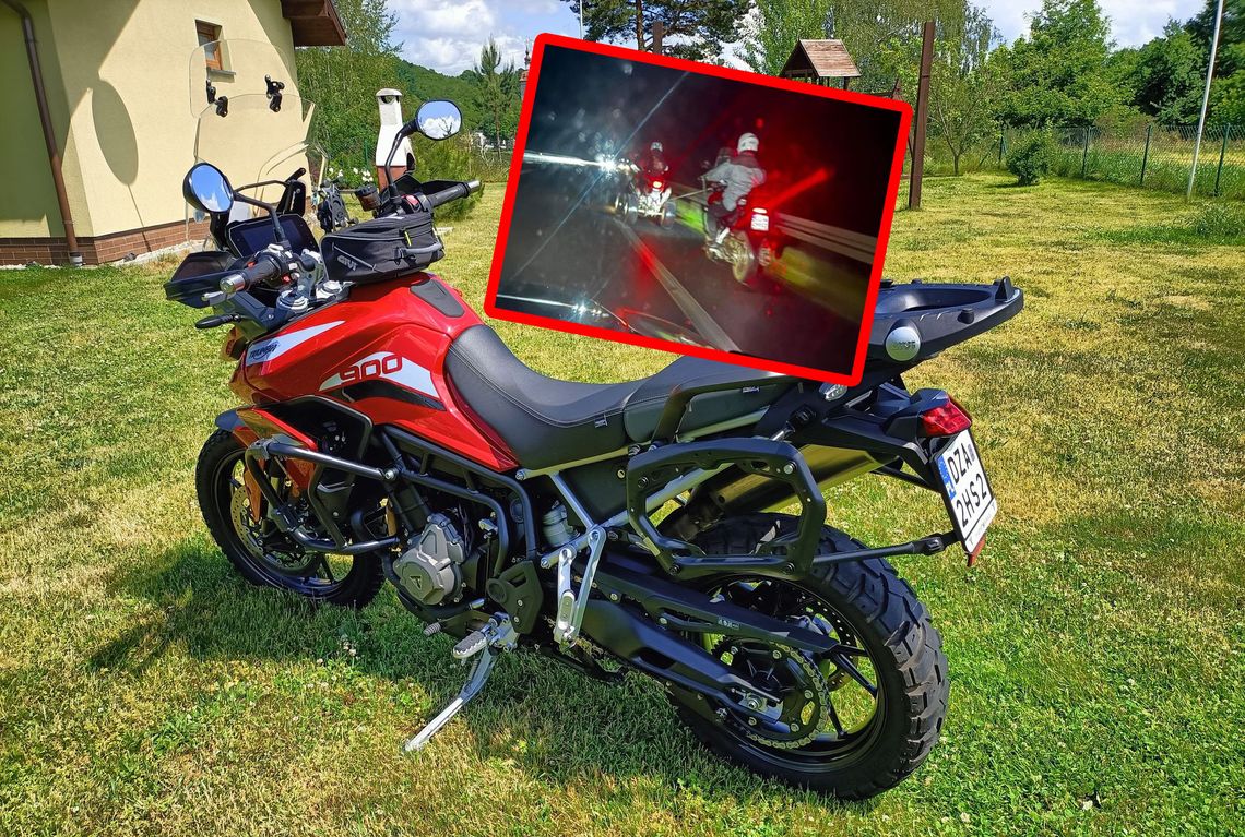 Kradziony motocykl holowany quadem. Ktokolwiek widział, ktokolwiek wie!