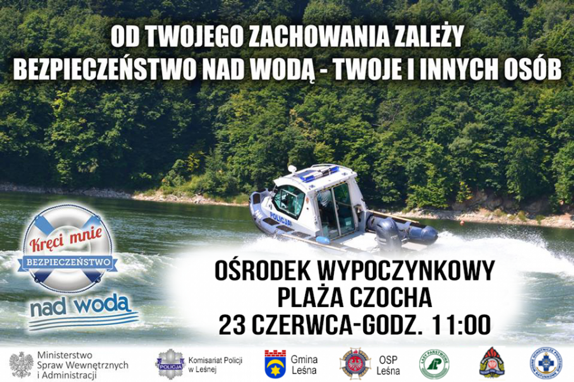 Kręci mnie bezpieczeństwo nad wodą