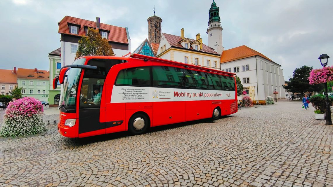 Krwiobus dziś w Lubaniu