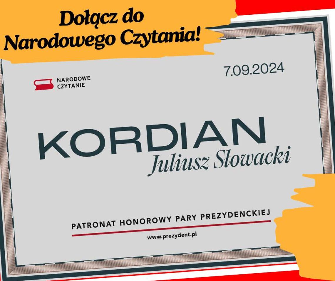 Kto chętny do udziału w Narodowym Czytaniu?