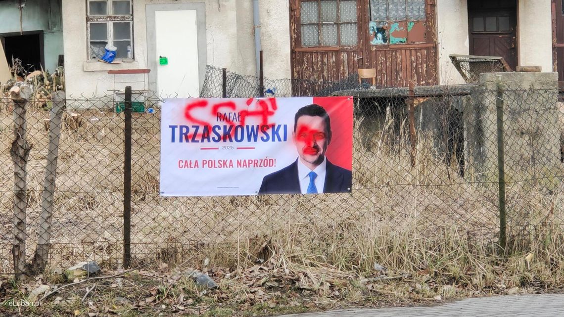 Ktoś zamalował plakat wyborczy jednego z kandydatów, dlaczego to nie przypadek?