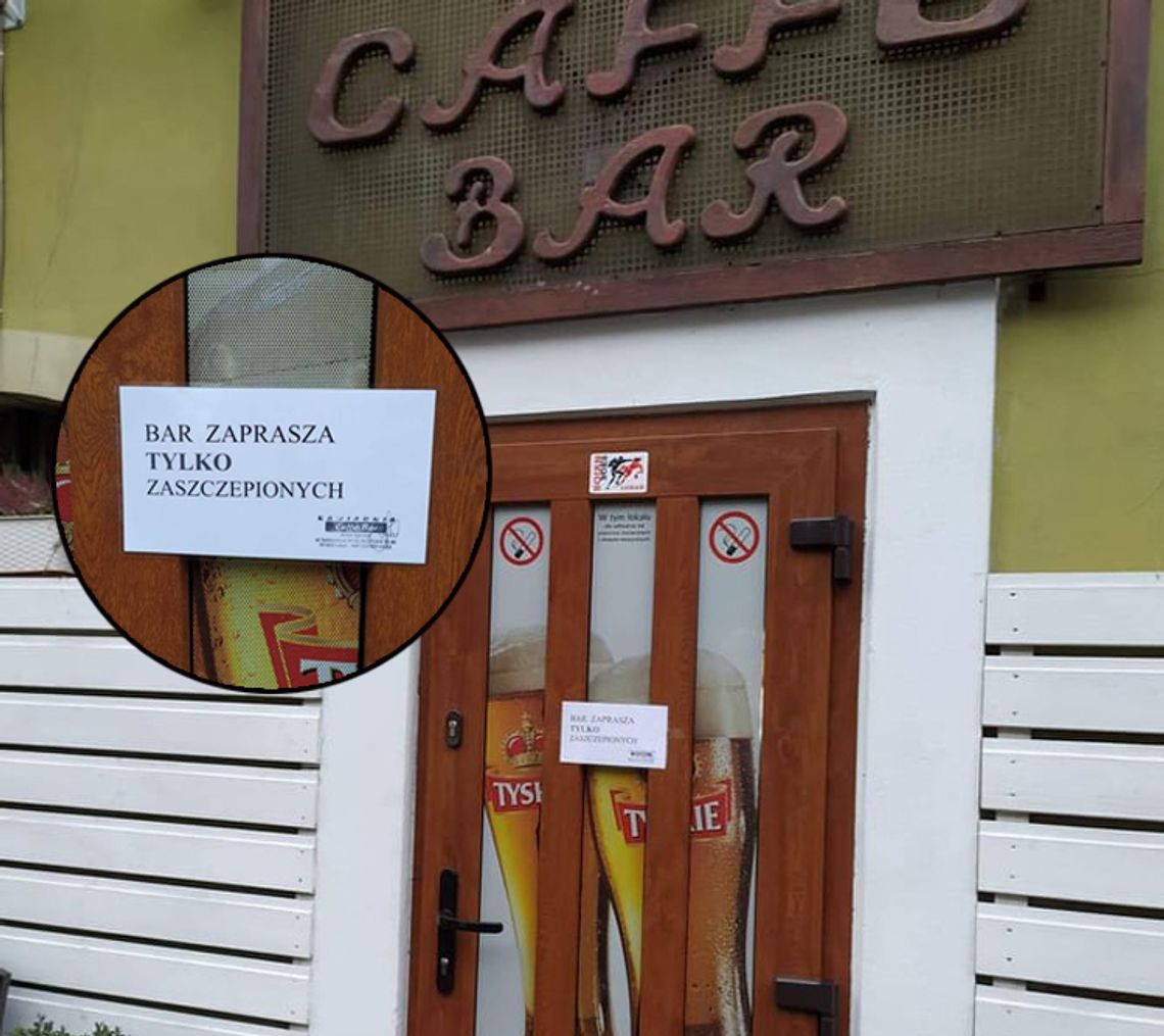 Lubań. Cafe Bar zaprasza tylko zaszczepionych