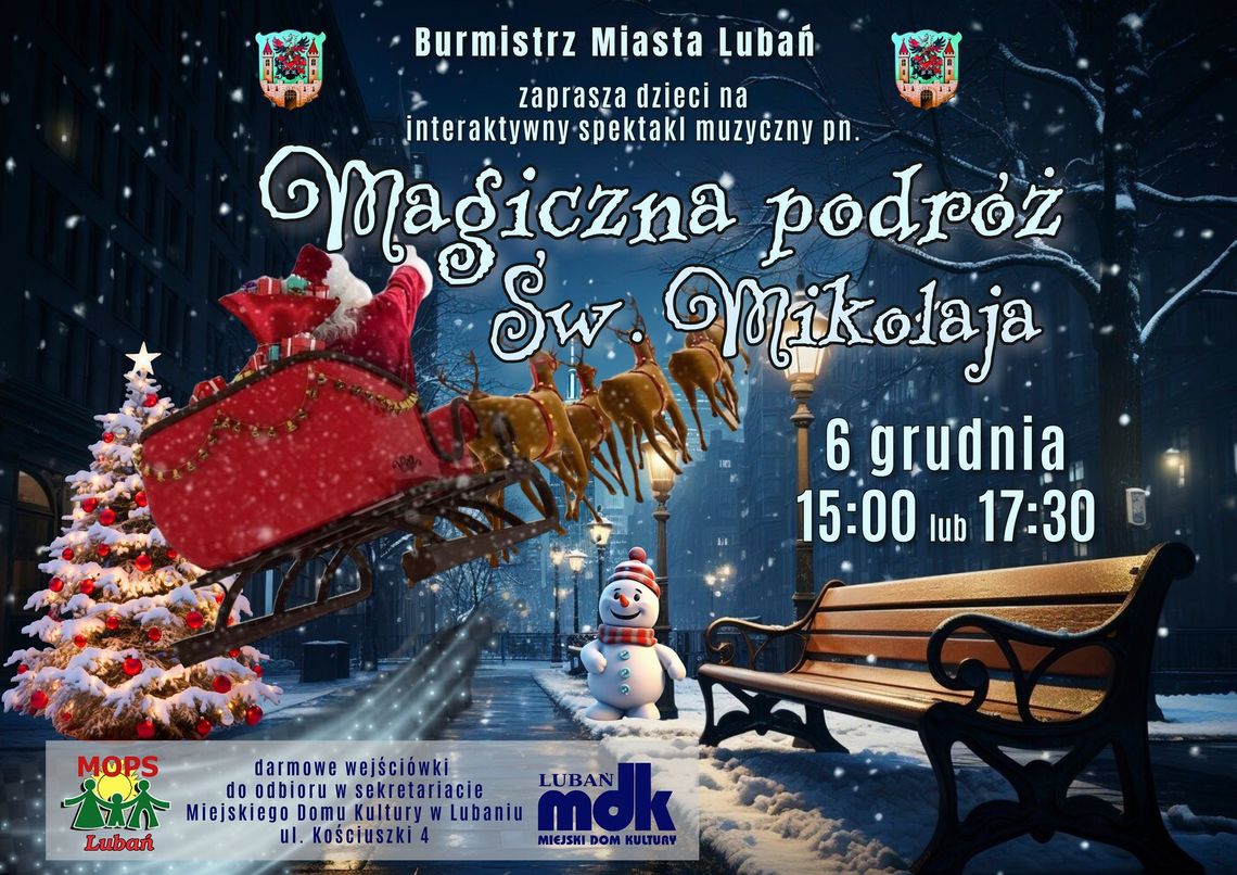 Lubań. Magiczna podróż Św. Mikołaja