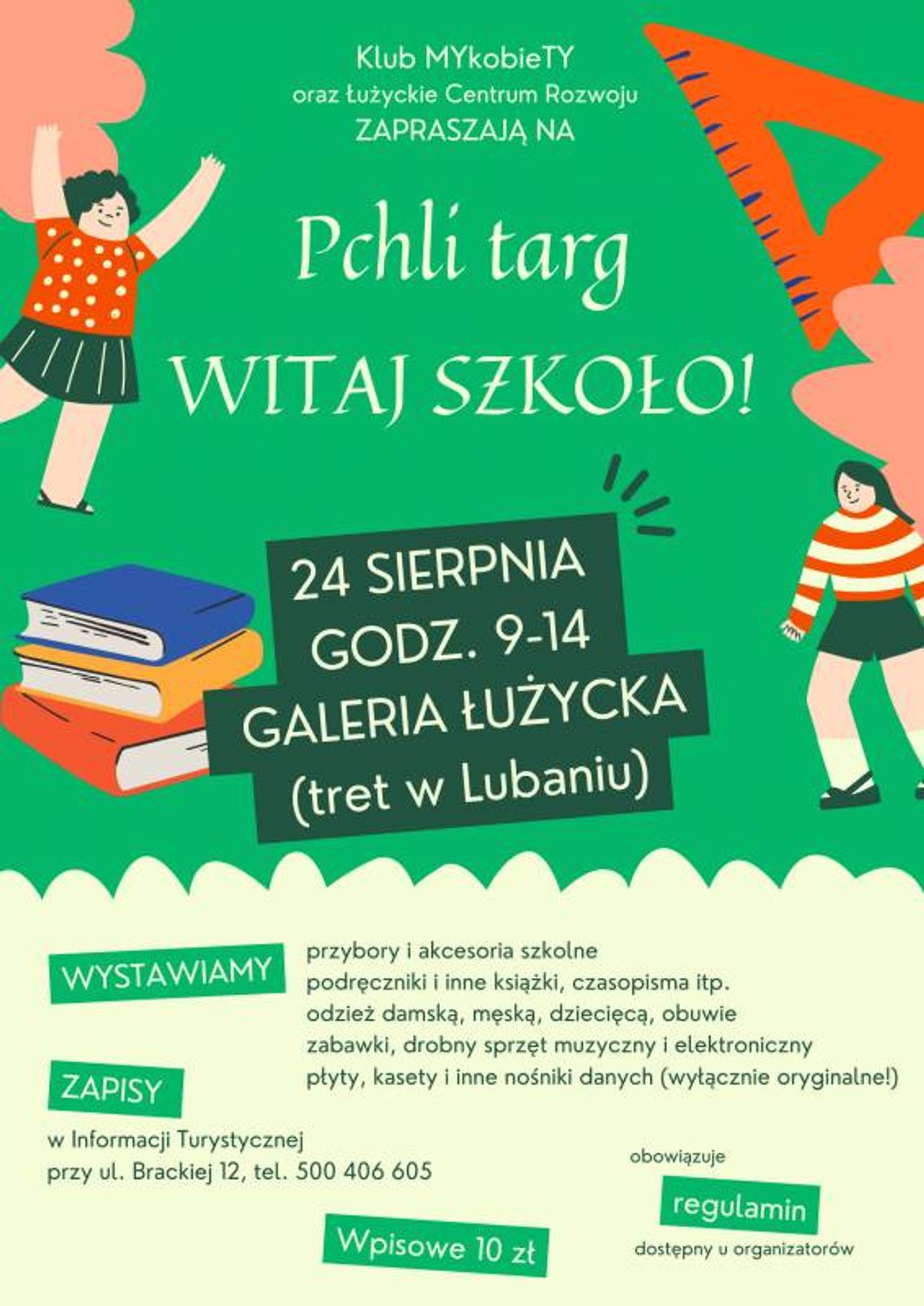 Lubań. Pchli targ - Witaj szkoło!