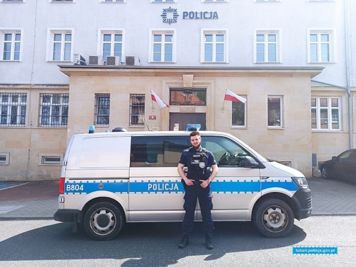 Aktualizacja. Lubańscy policjanci uratowali mężczyznę, który próbował odebrać sobie życie