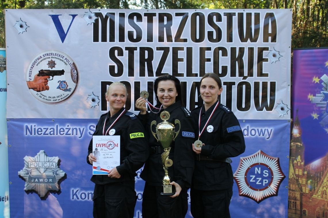 Lubańskie policjantki zdobyły srebrny medal