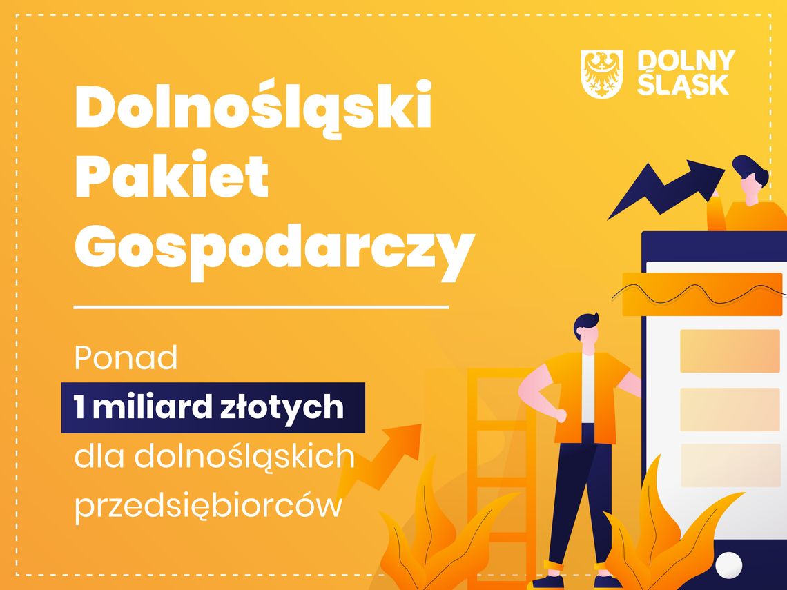 Miliard złotych dla dolnośląskich przedsiębiorców. Dolnośląski Pakiet Gospodarczy