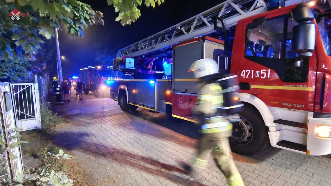 Mirsk. Wybuch i pożar w budynku wielorodzinnym