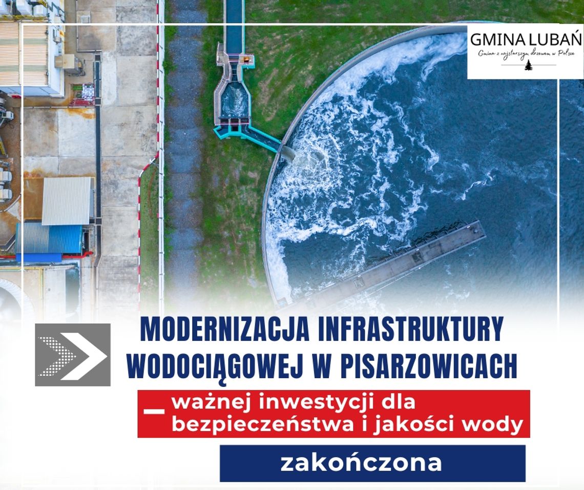 Modernizacja zbiornika wody w Pisarzowicach zakończona