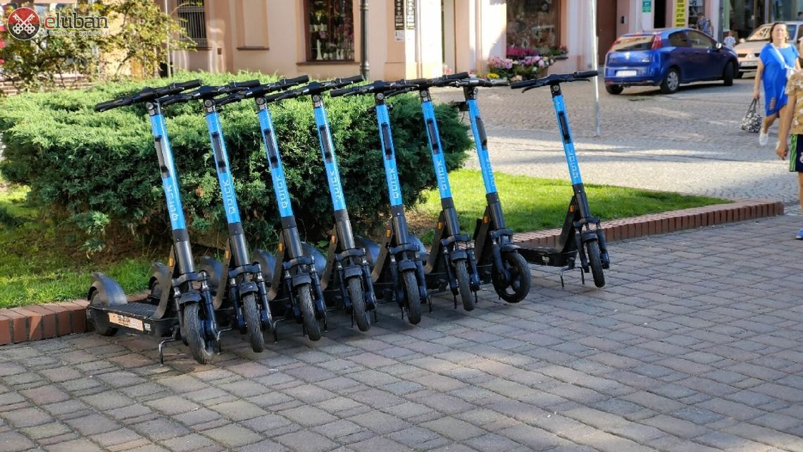 Na ulicach Lubania pojawiły się e-hulajnogi do wypożyczenia