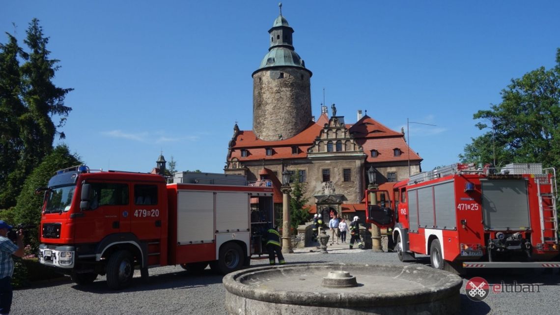 Napad terrorystyczny i pożar w Zamku Czocha