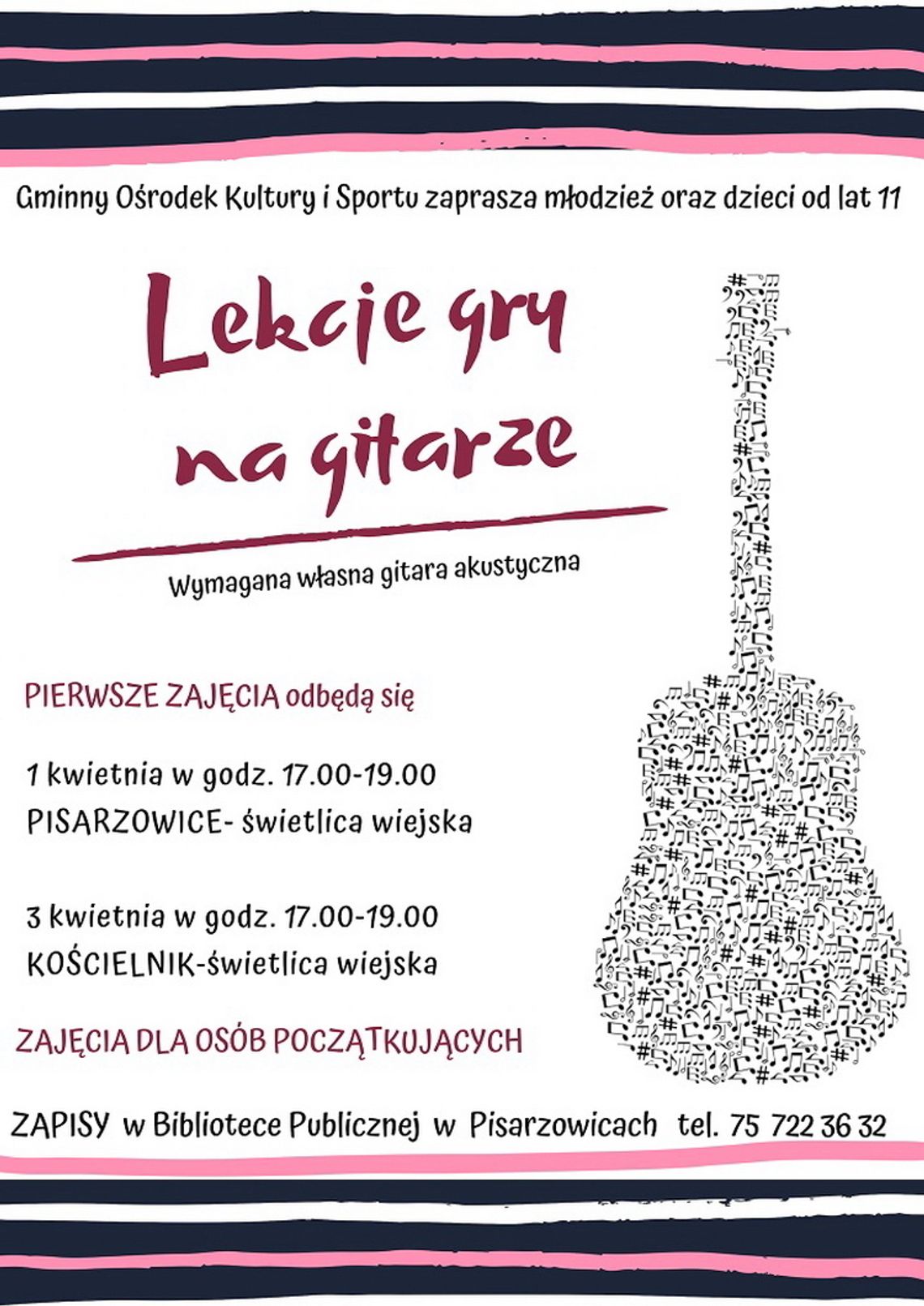 Nauka gry na gitarze