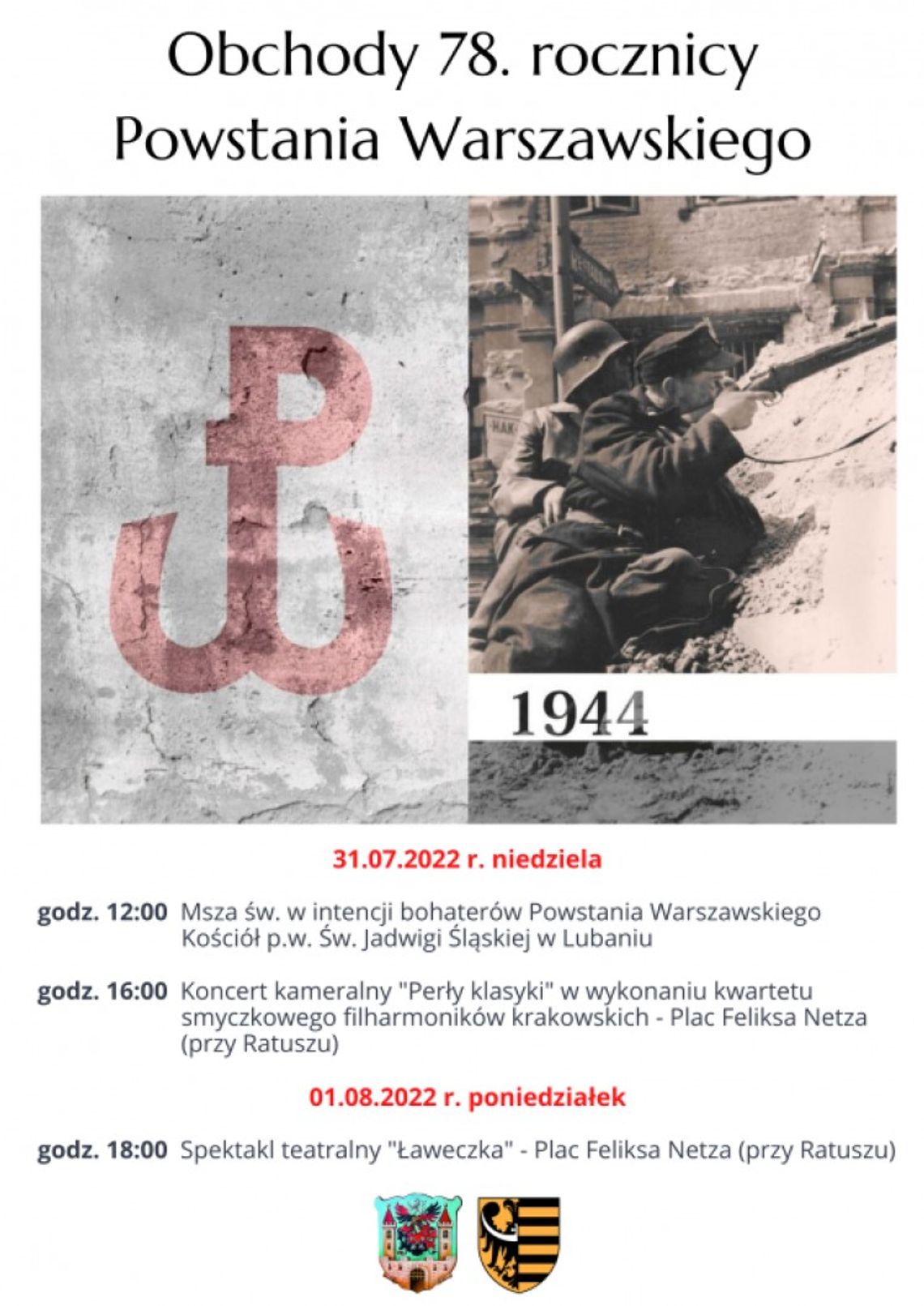 Obchody 78. rocznicy Powstania Warszawskiego