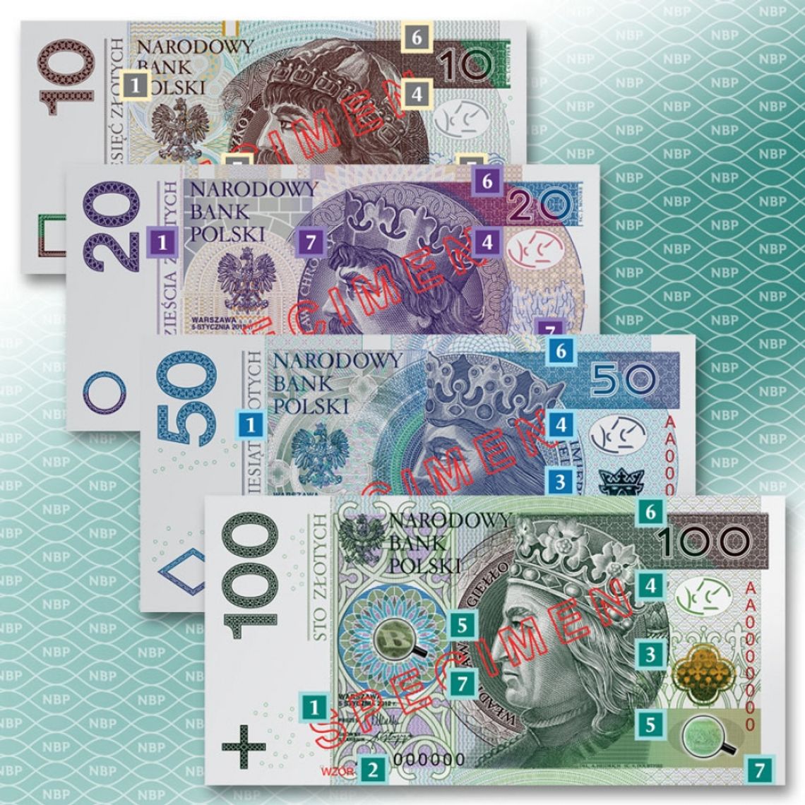 Od dziś w obiegu są nowe banknoty