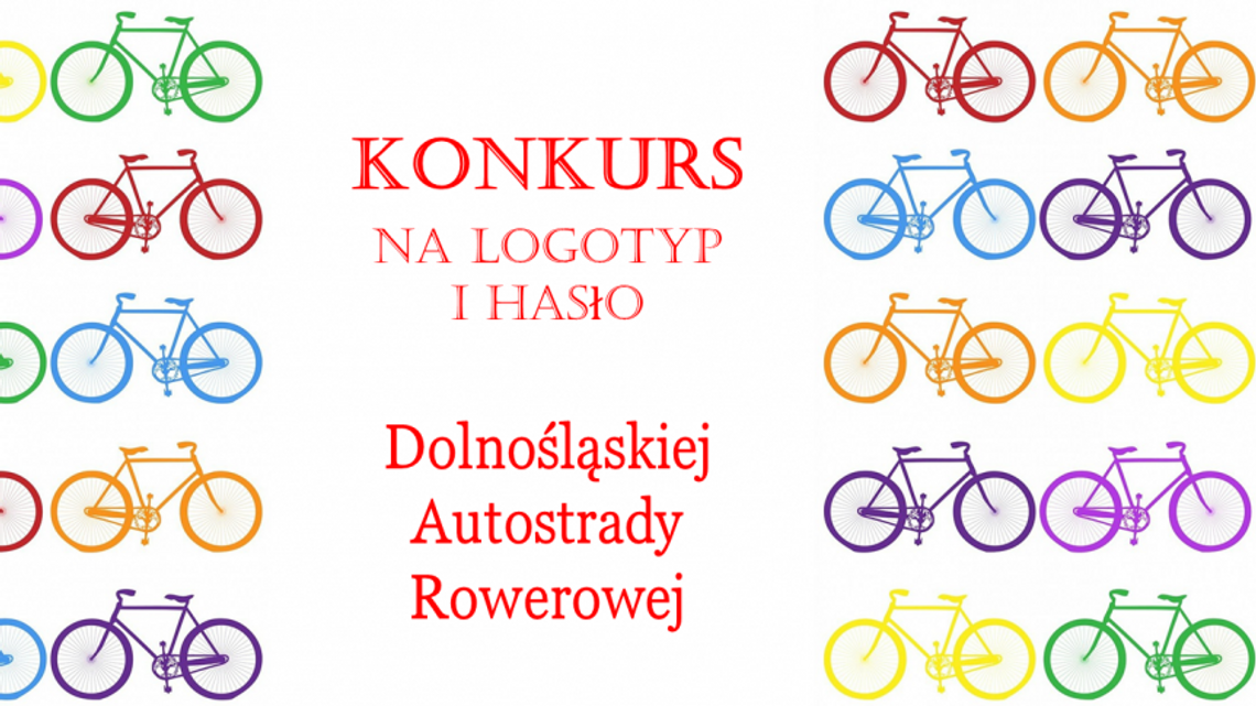 Ogłoszono konkurs na na logotyp i hasło Dolnośląskiej Autostrady Rowerowej