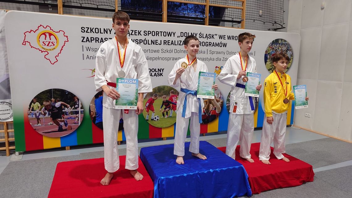Oliwier Leszczyński wicemistrzem Polski w Karate WKF!