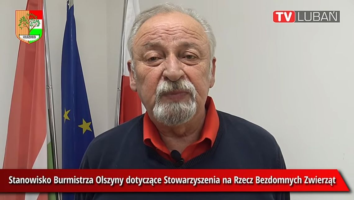 Oświadczenie Burmistrza Olszyny dotyczące interwencji DIOZ