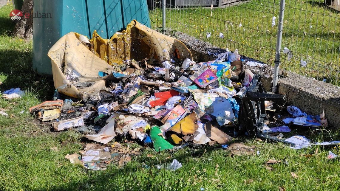 Podpalacz grasuje w Lubaniu
