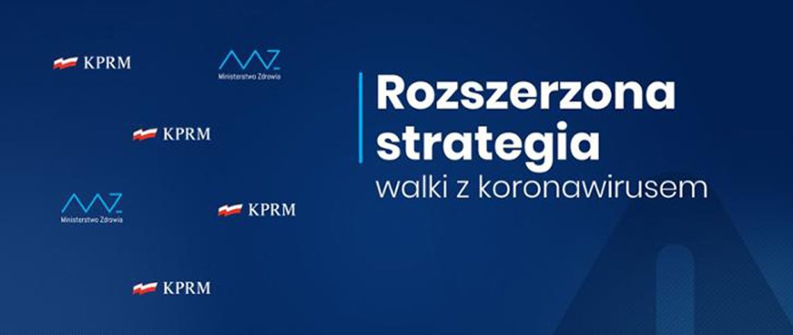 Poszerzono strategię walki z koronawirusem