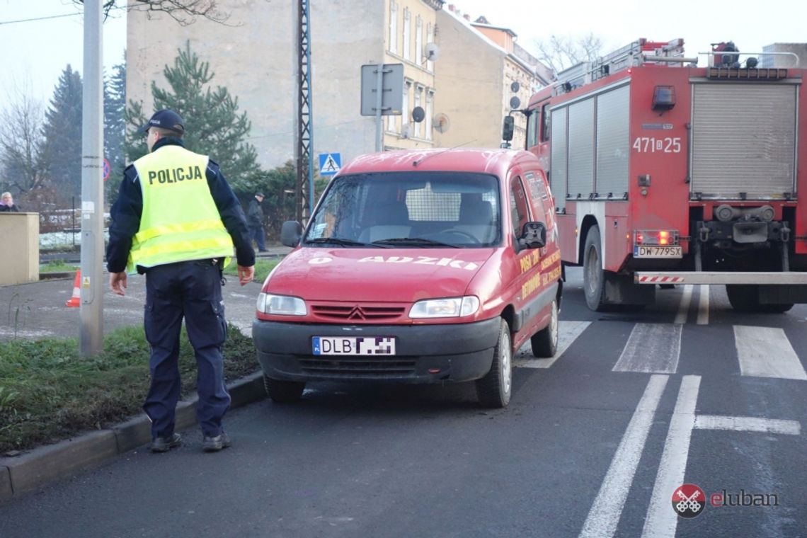 Potrącenie na Warszawskiej