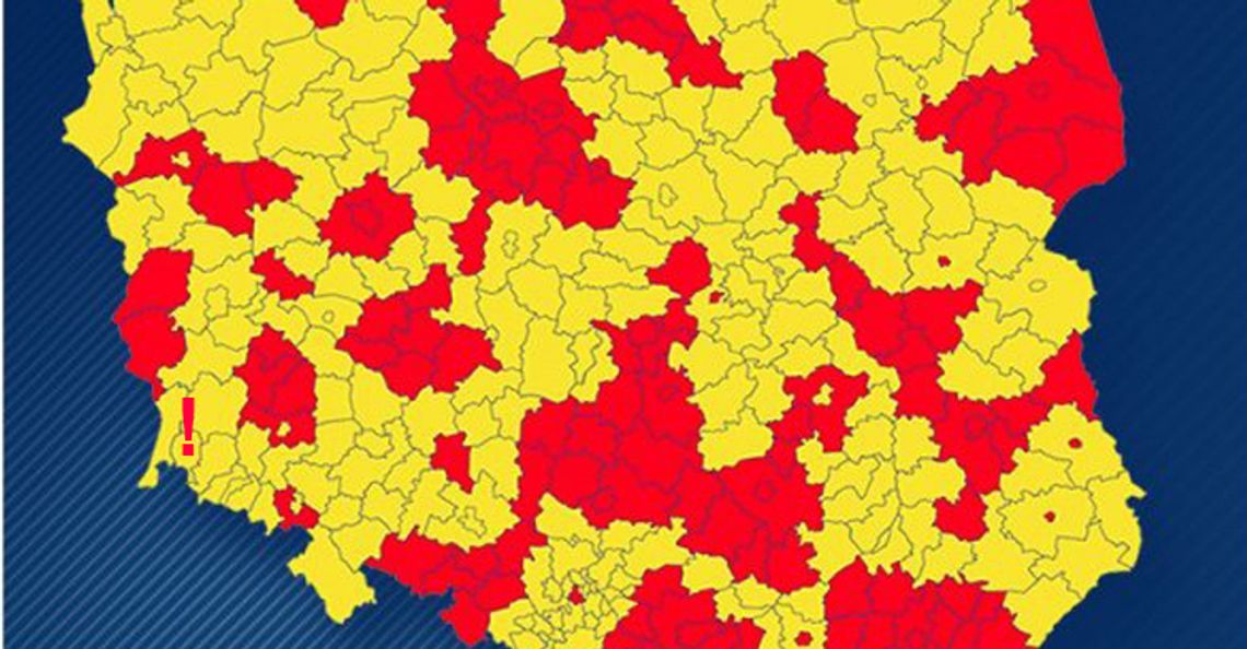 Powiat lubański kwalifikuje się do strefy czerwonej