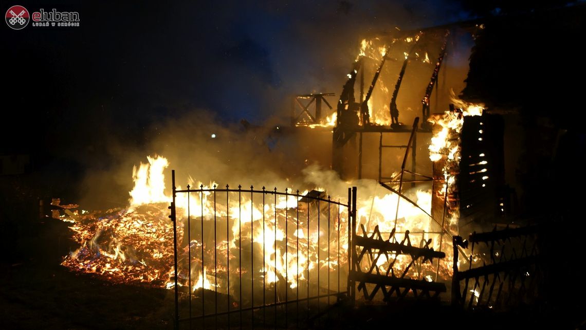WIDEO. Pożar domków letniskowych nad Jeziorem Leśniańskim