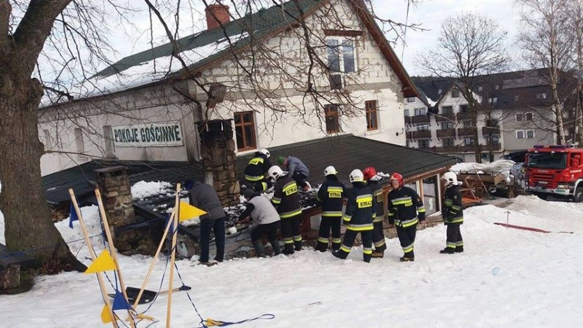 Pożar w Pensjonacie w Świeradowie-Zdroju