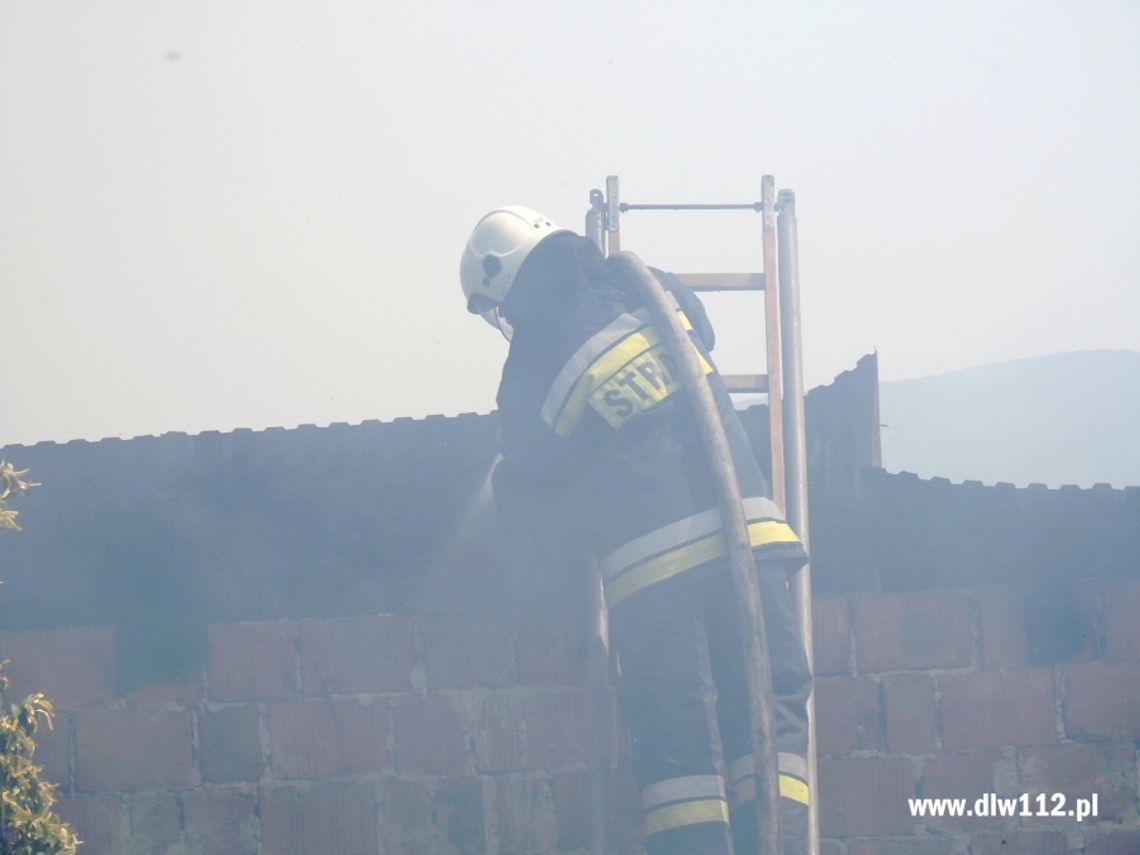 Pożar w Uboczu. Ogromne straty materialne